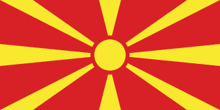 Macedonia, The Former Yugoslav Republic of Flag